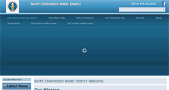 Desktop Screenshot of northchelmsfordwater.com